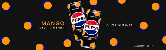 Pepsi Mango Zero Sugar (pack 24x33cl)