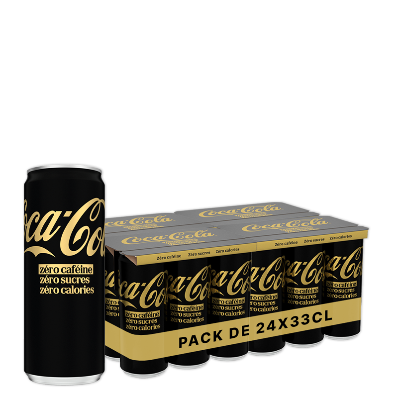 Cocaâ€‘Cola ZÃ©ro CafÃ©ine ZÃ©ro Sucres