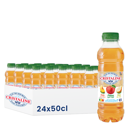 Cristaline PÃªche Pomme Poire