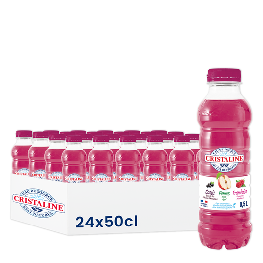 Cristaline Pomme Cassis Framboise