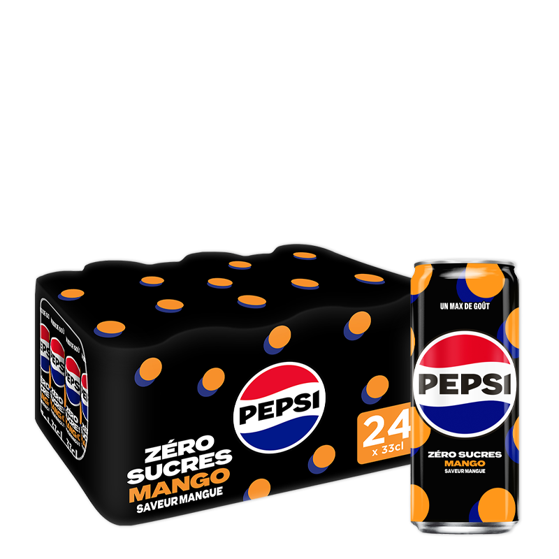 Pepsi Mango ZÃ©ro Sucres